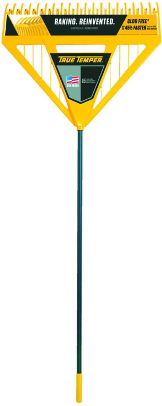 True Temper 26-IN. Dual Tine Poly Leaf Rake