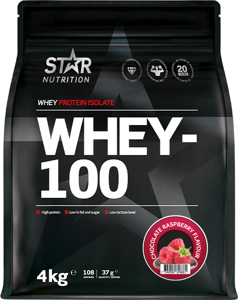 Whey-100 Chocolate Raspberry 4kg