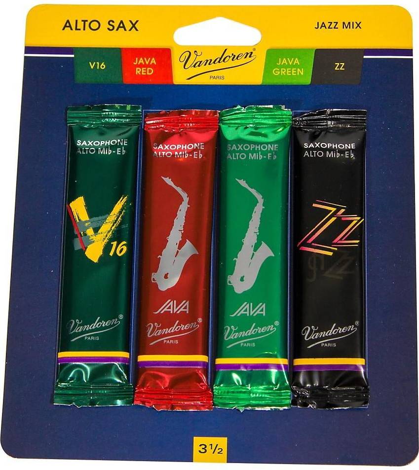Vandoren Alto Sax Reed Sample Pack