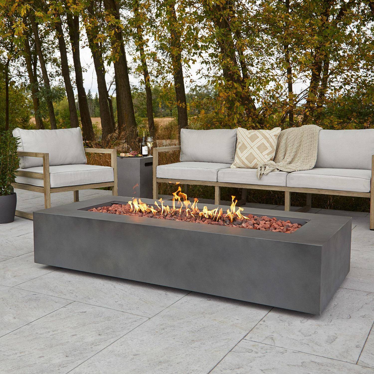 Aegean 70" Rectangle Propane