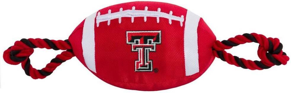 Pets First Texas Tech University Nylon Football Rope
