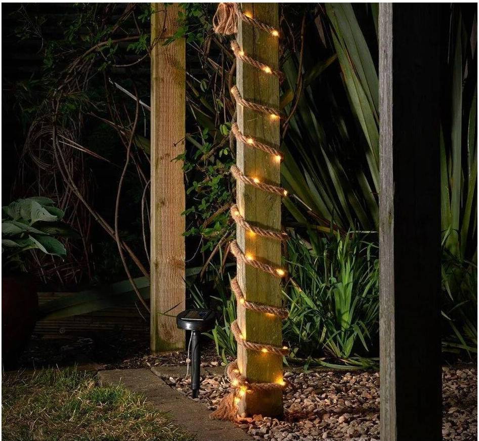 GardenWize 4M Solar Rope String Light