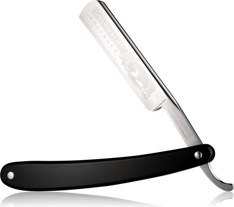 Golddachs Straight Razor Klassisk rakkniv