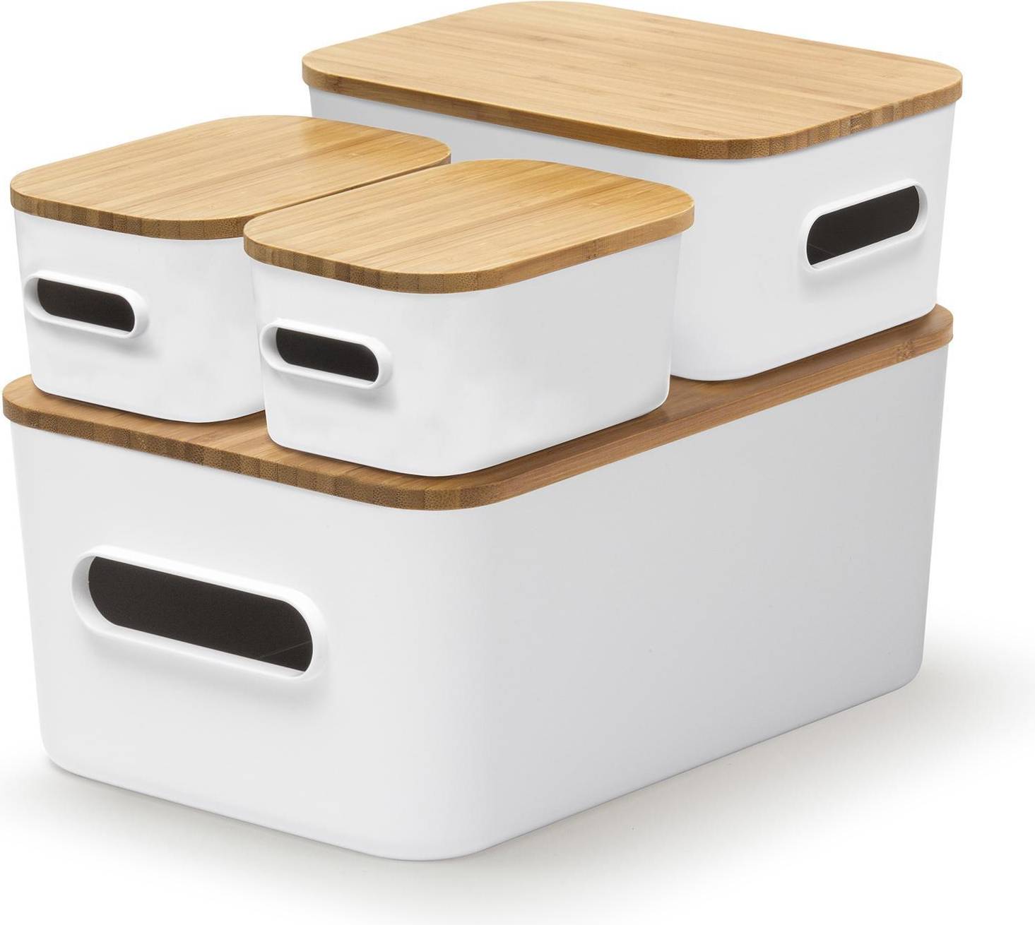 SmartStore Lock Compact S bambu Förvaringslåda