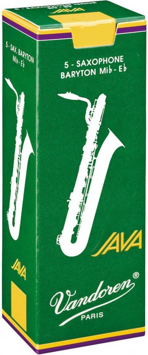Vandoren Bari Sax Java Reeds Strength #3.5; Box of 5