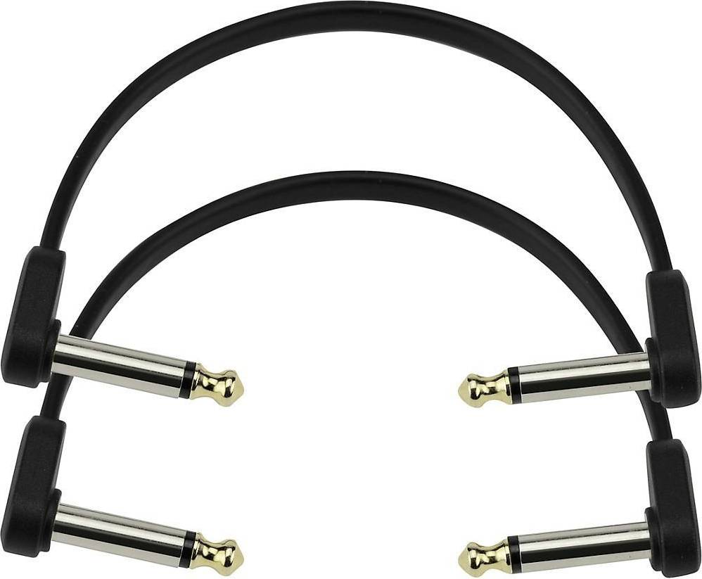 Right Angle To Right Angle Flat Patch Cable 2-Pack 6 In