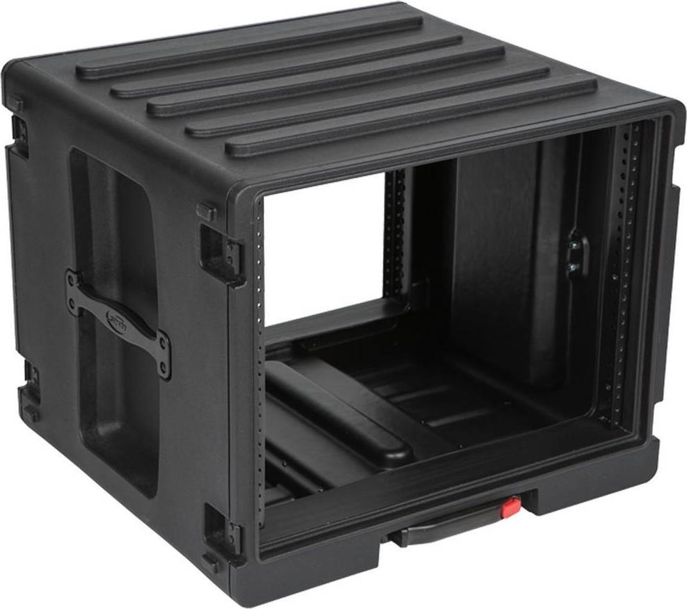 SKB 1SKB-R8UW 8U Rolling Roto Rack 19-inch 8U Flight Case Trolley