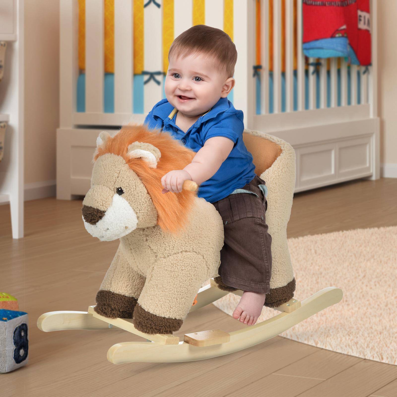 Homcom Rocking Horse 330-115 Brown