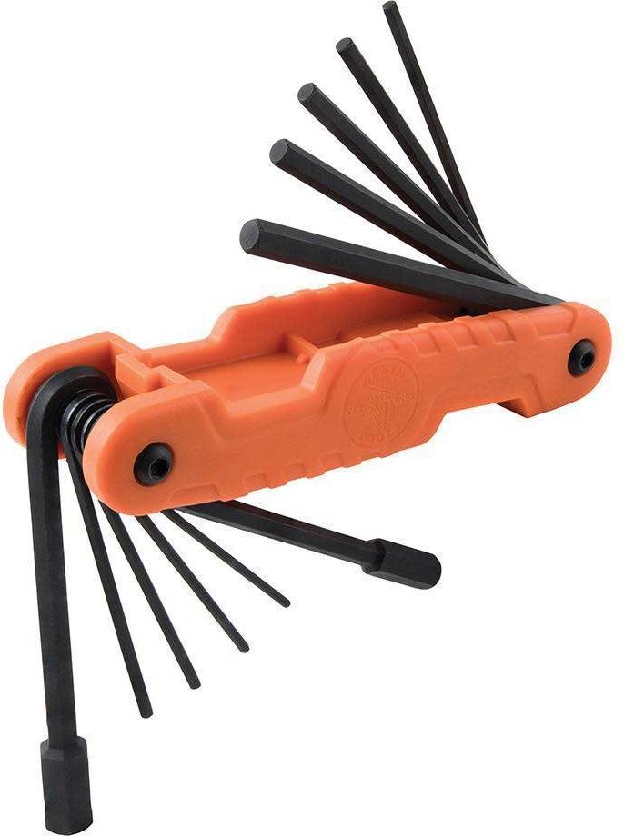 Klein Tools Pro Folding Set Hex Key