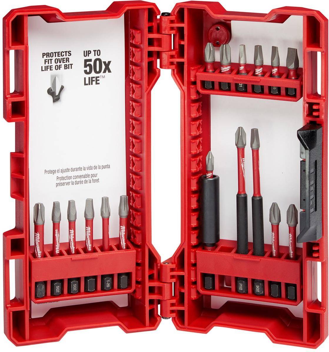 Milwaukee Shockwave Assorted 3 Set Bit Screwdriver