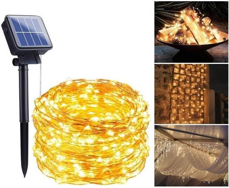 INF LED Loop with Solar Cell