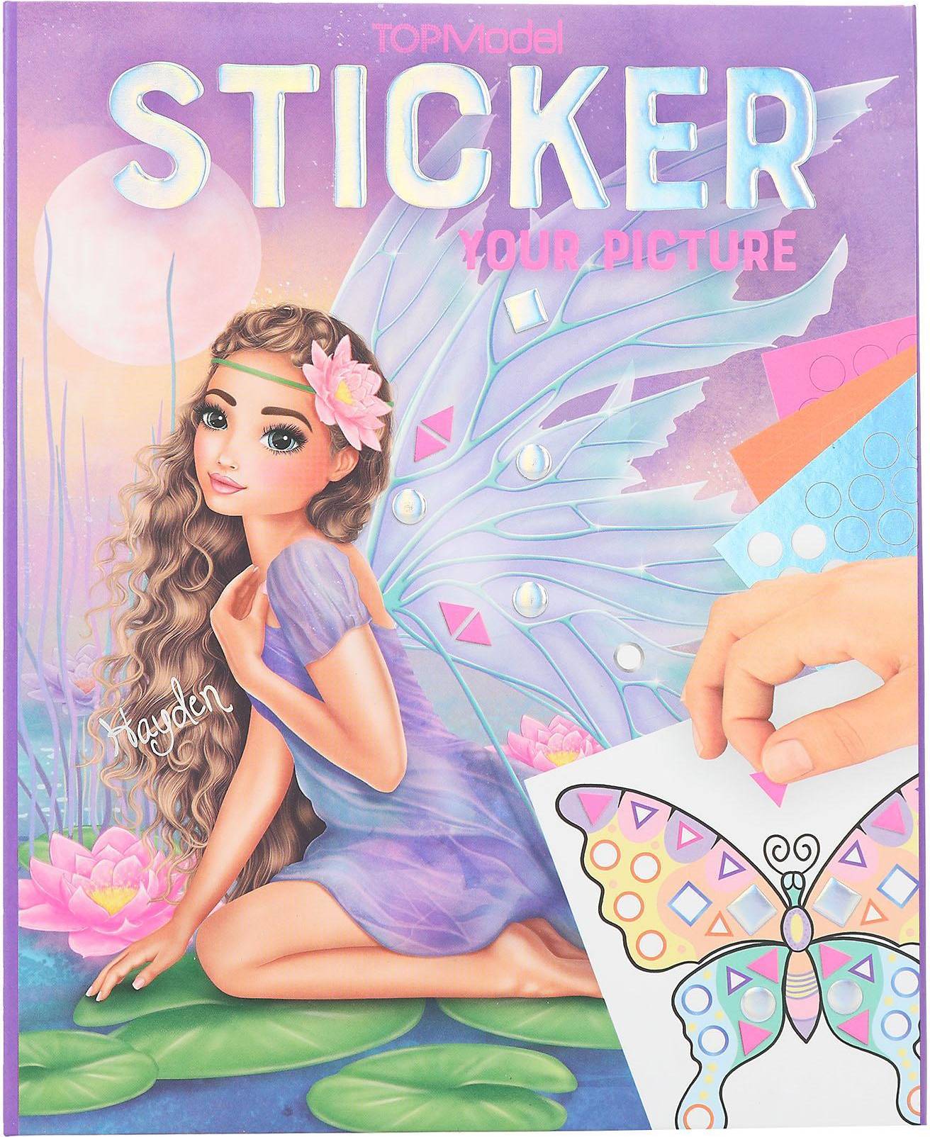 Depesche TOPModel Hobbybok Sticker Your Picture