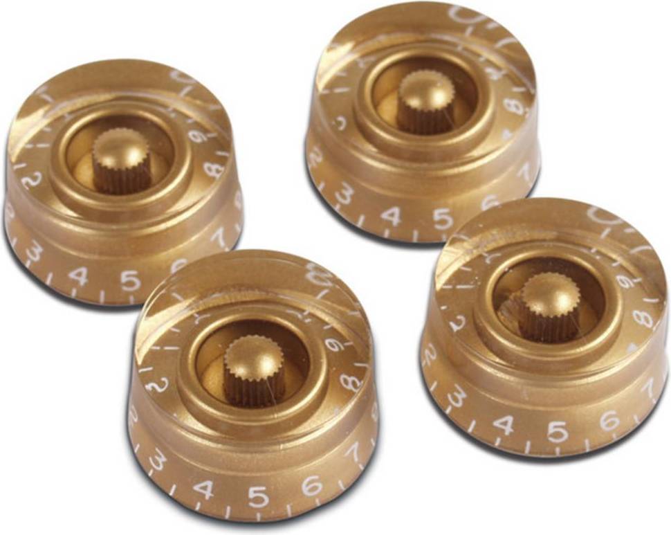 Gibson Speed-Rattar för Elgitarr 4-Pack Guld