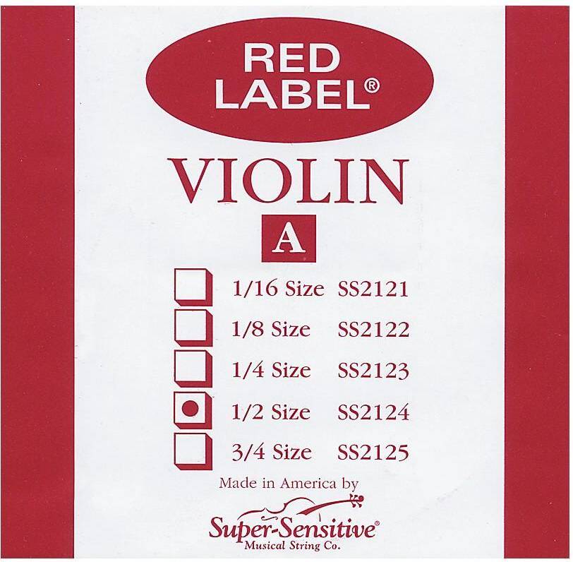 Super Sensitive Red Label Violin String