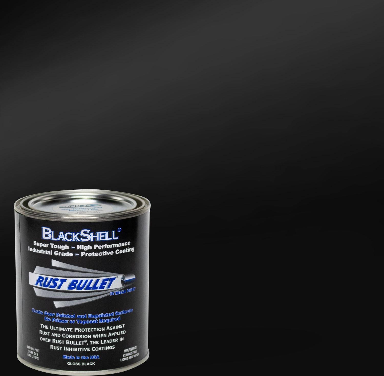 Black gloss paint Bullet Rust Bullet Gloss Coating Enamel Paint Protection