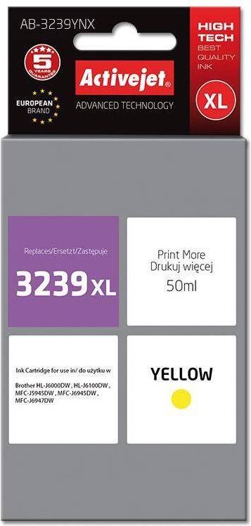 ActiveJet AB-3239YNX Ink erstatning Brother