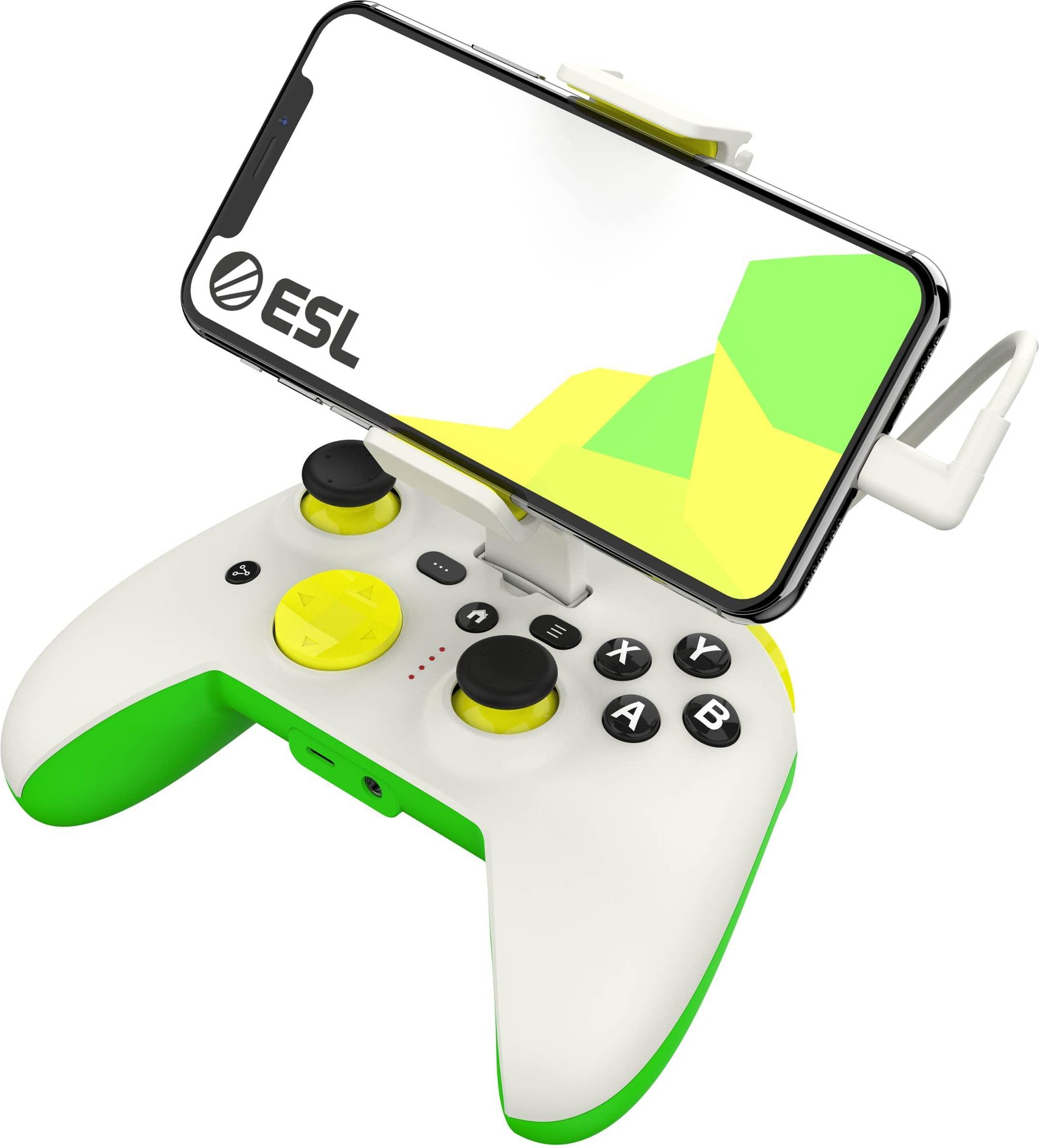 RiotPWR Rotor Riot ESL Pro Controller for iOS RP1950ESL - White/Green/Yellow