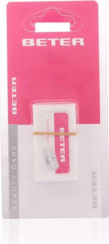 Case with Stainless Steel Razor Blades 5-pack