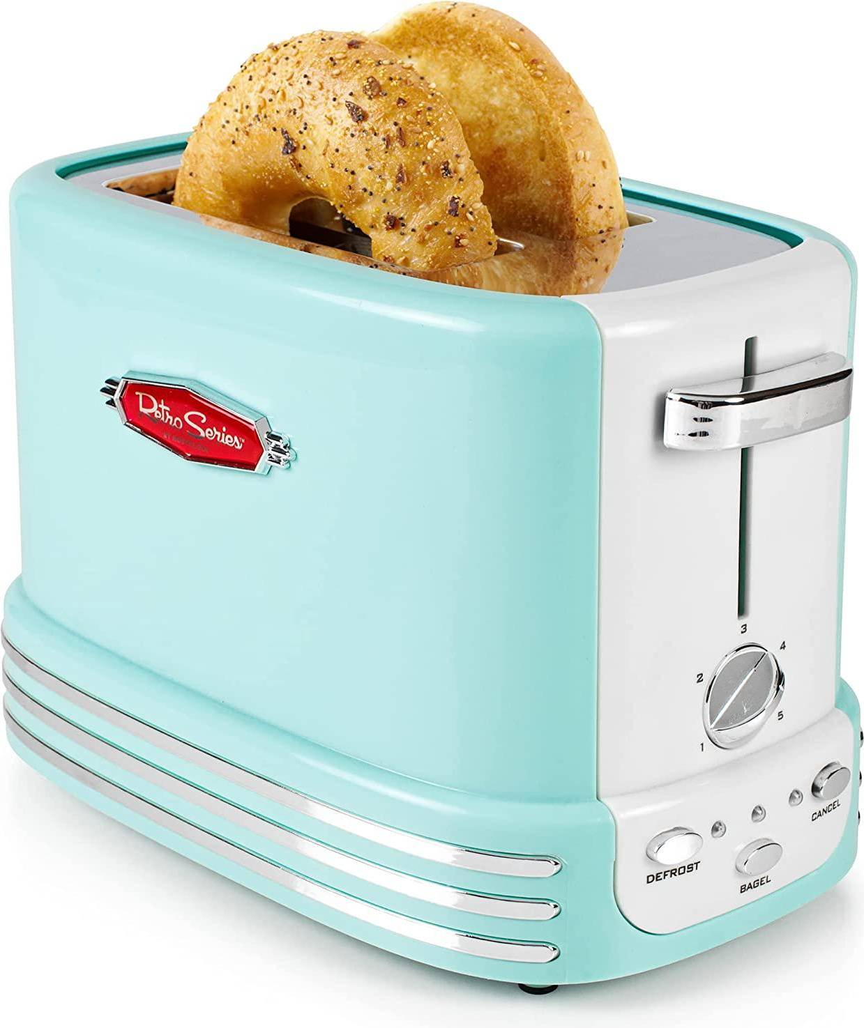 Red toaster 2 slice Nostalgia Retro