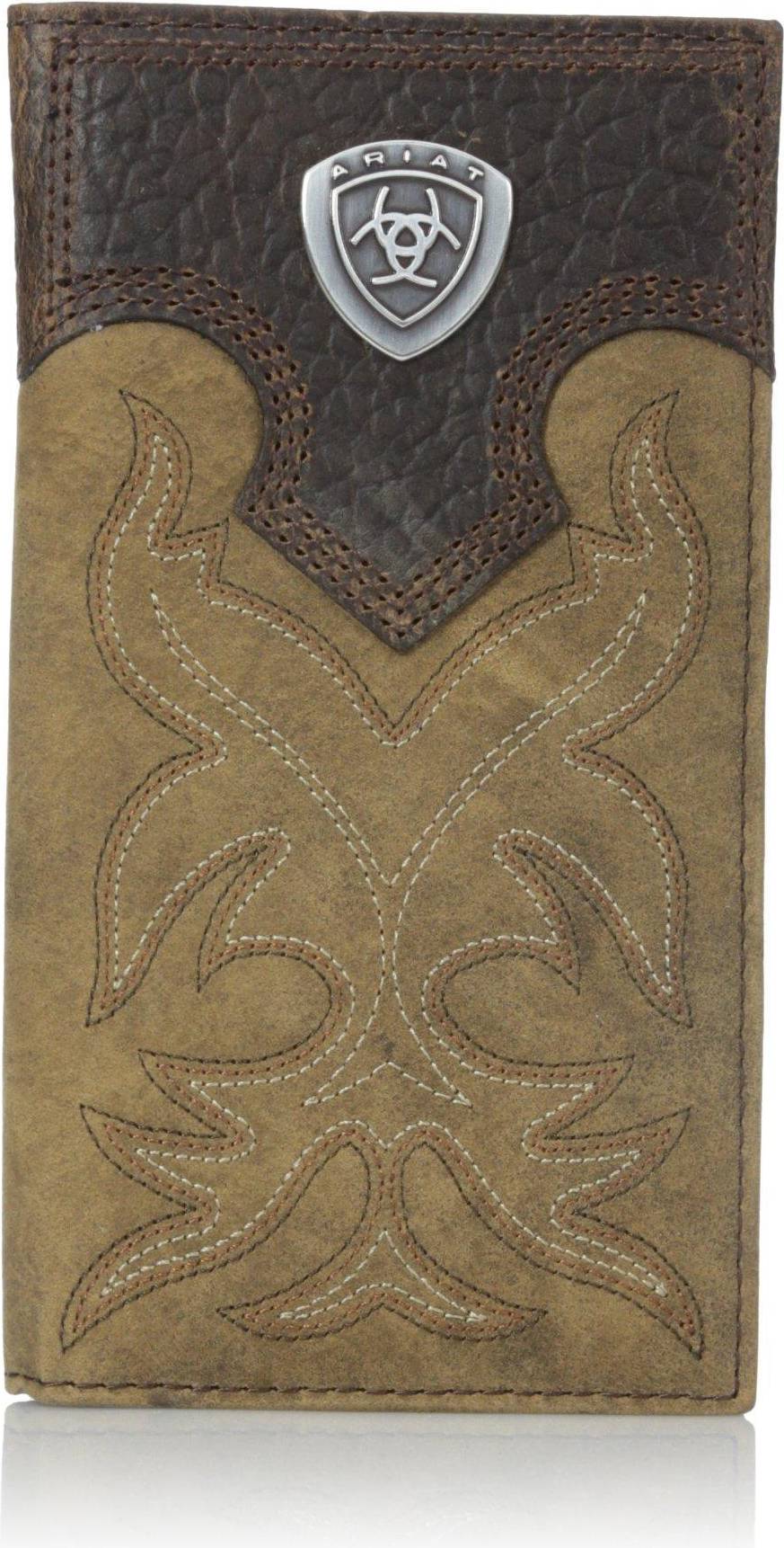 Shield Boot Stitch Rodeo Lompakko - Ruskea