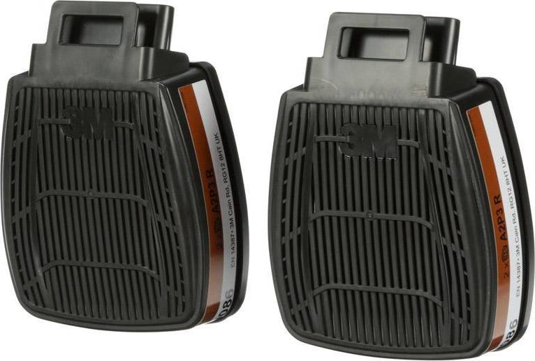 Secure click 3M Filter, A2P3 R, with Dual Flow, D8095