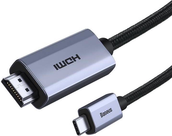 Baseus High Definition Serial Adapter Cable USB Type C 2.0 2m