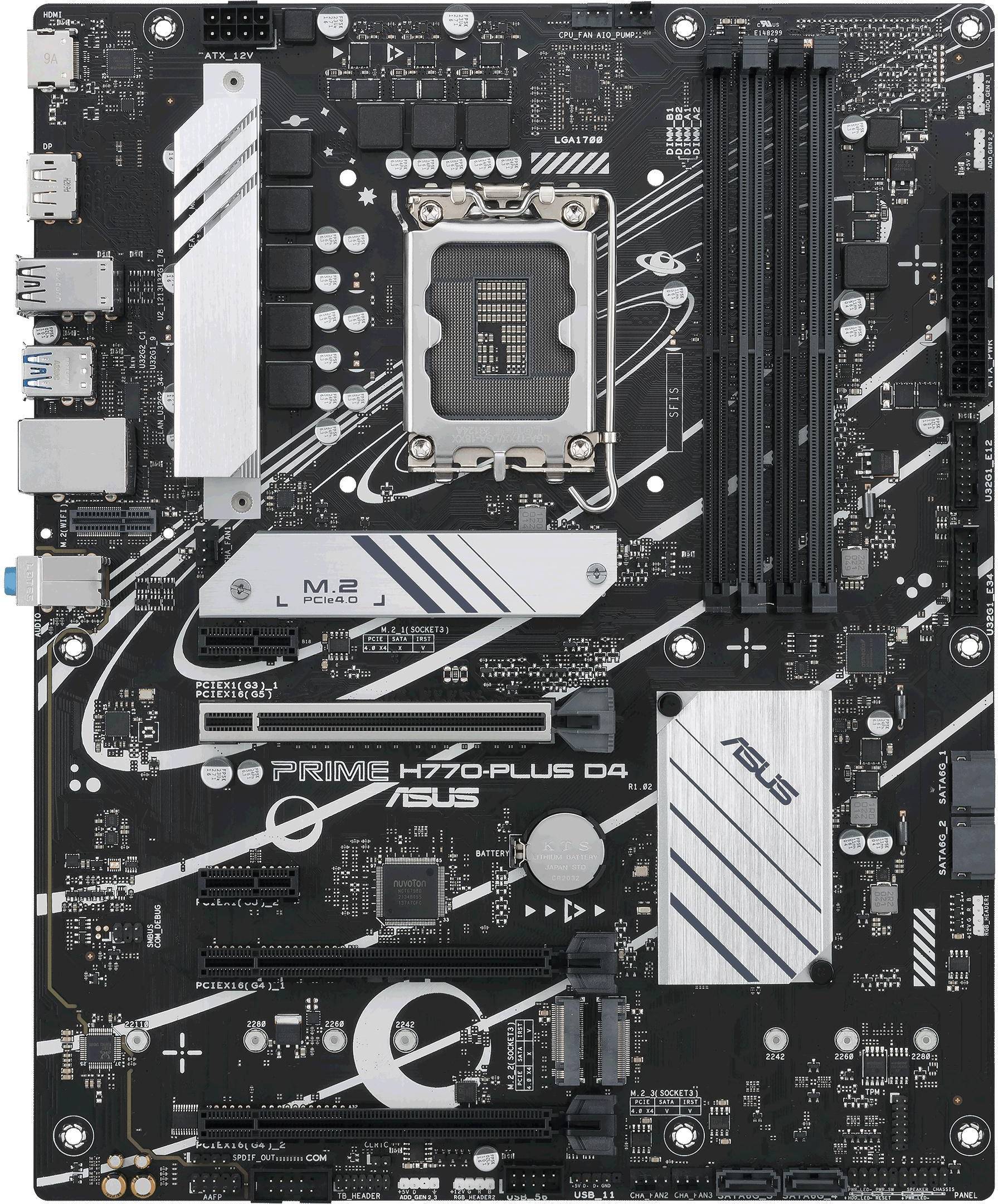 ASUS PRIME H770-PLUS D4 Moderkort