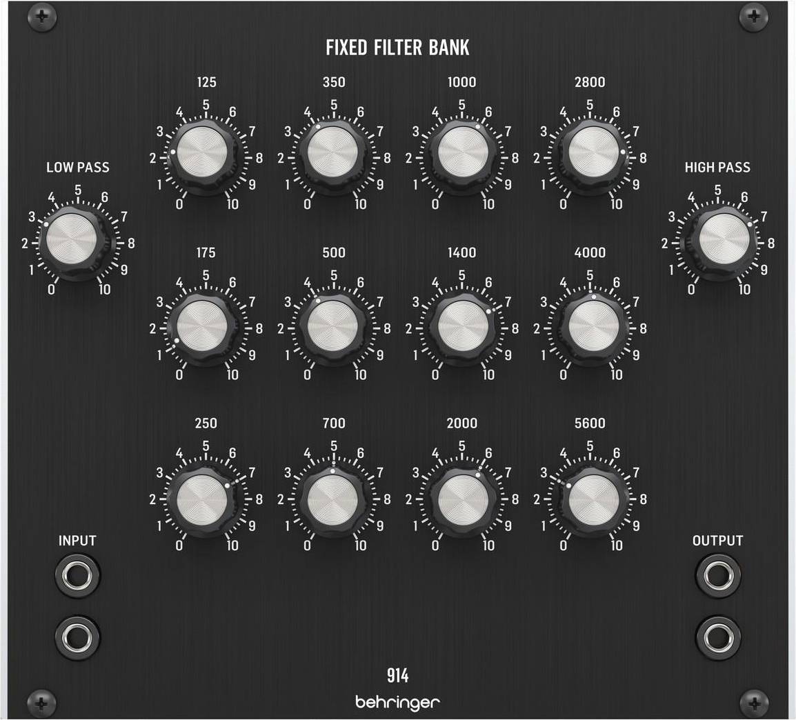 Behringer 914 Legendary Analog Fixed Filter Bank Module