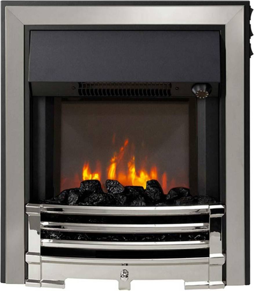 Aspen Electrical Inset Fire Chrome