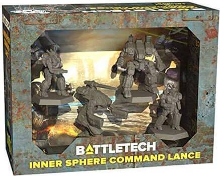 Catalyst BattleTech RPG Inner Sphere Command Lance Miniatures