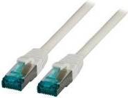 Cat.6A S/FTP RJ45-RJ45 Patch Cable 7.5 m - Grey