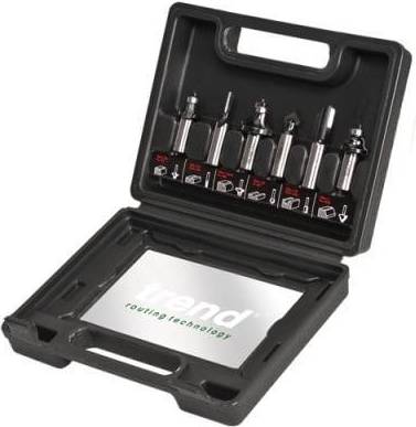 Trend SET/SS11X1/2TC Router Cutter Set 6 Piece