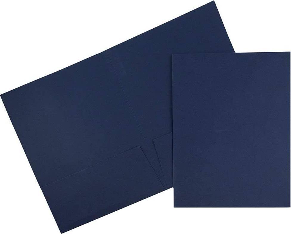 Paper folder Jam Paper Two Pocket Textured Linen