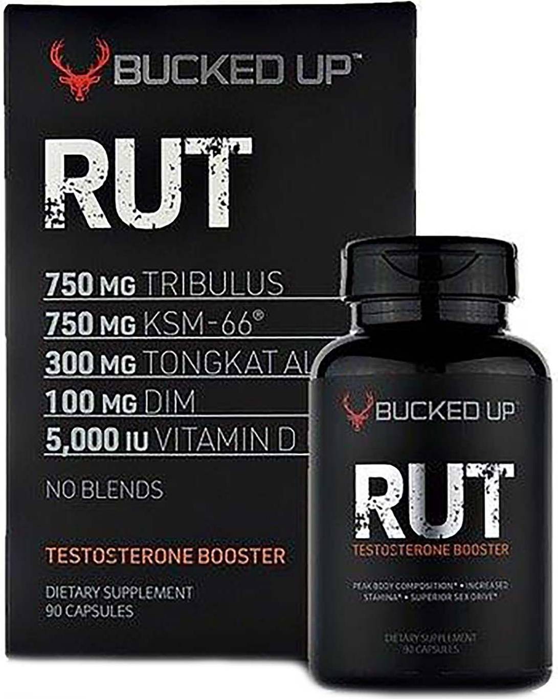 BUCKED UP RUT Testosterone Booster 90 pcs