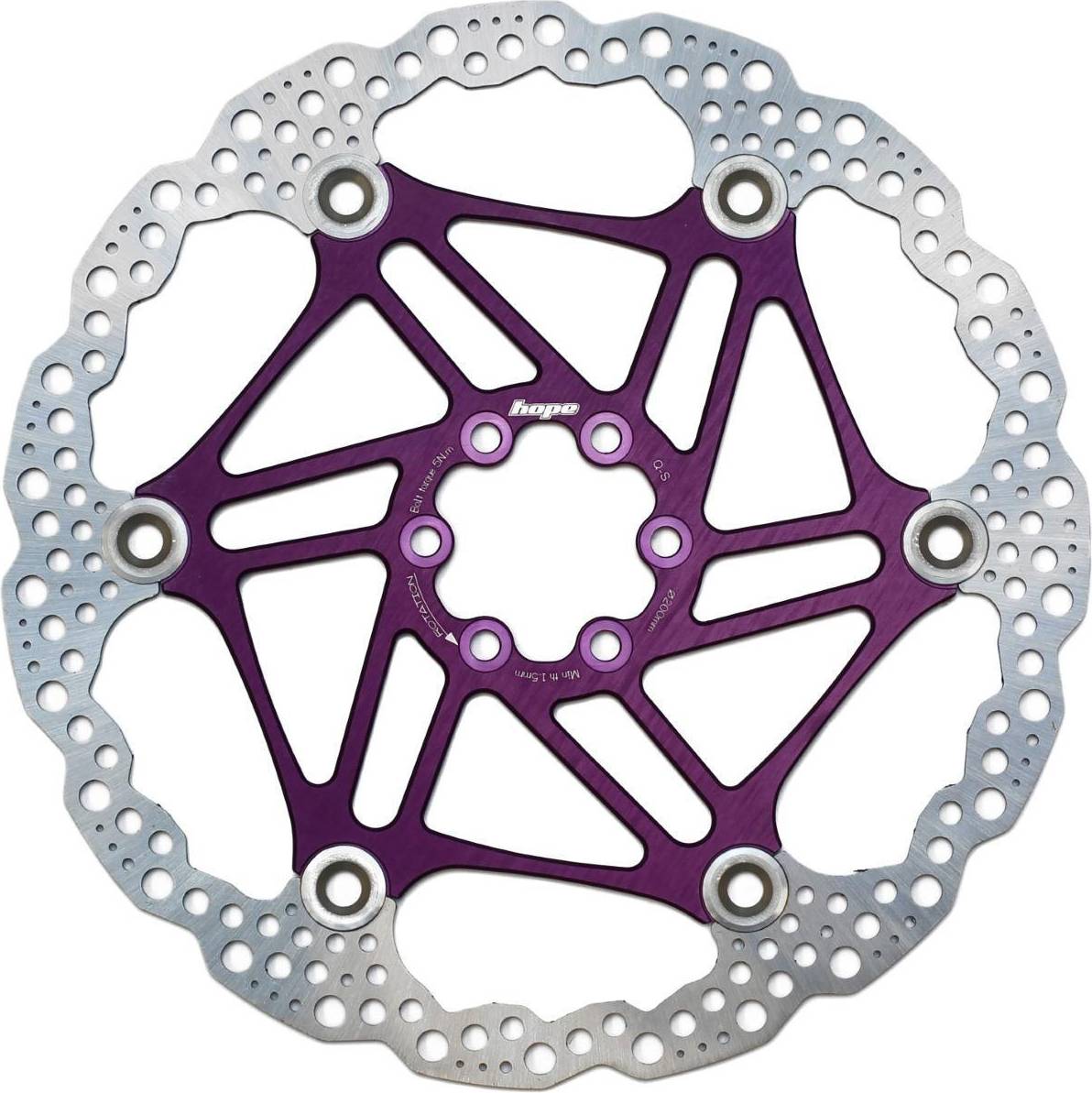 Floating Disc Brake Rotor 6-Bolt 200mm