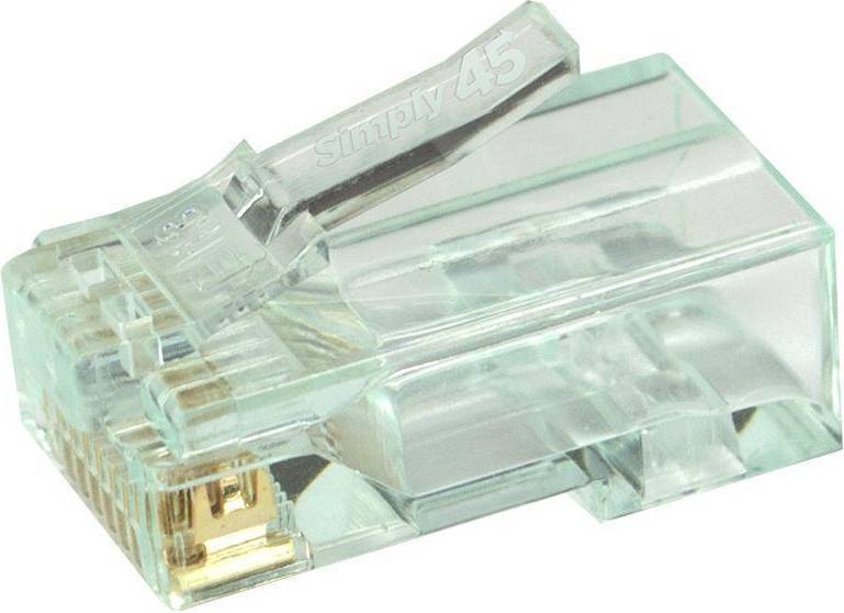 SCP Structured Cable SIMPLY45-CAT6 RJ45 Pass