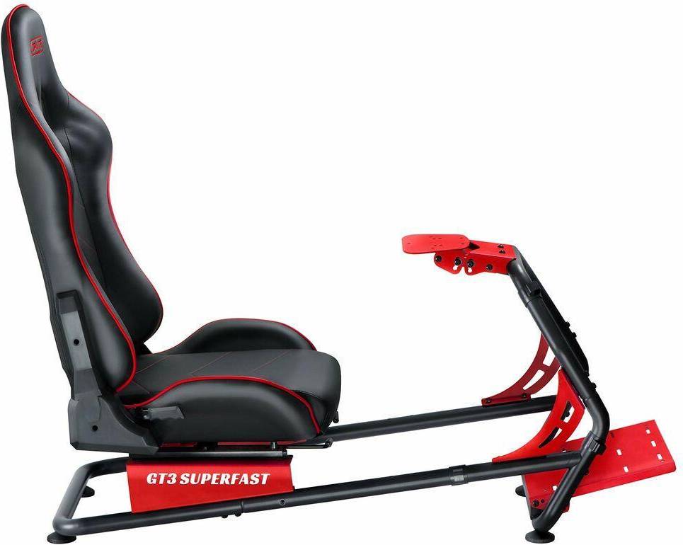 Oplite GT3 Superfast Racing Cockpit Schwarz Rot