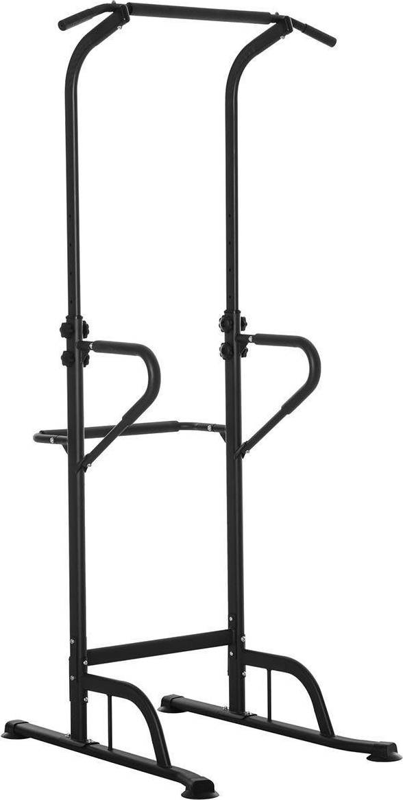 Homcom Power Tower Multi Function Pull Up Station with Adjustable Height