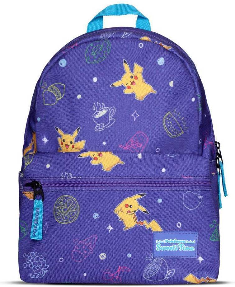 Difuzed Pokemon Backpack Colorful Pikachu