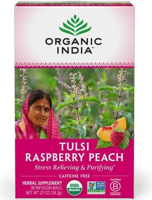 Tulsi Raspberry Peach 25 Påsar