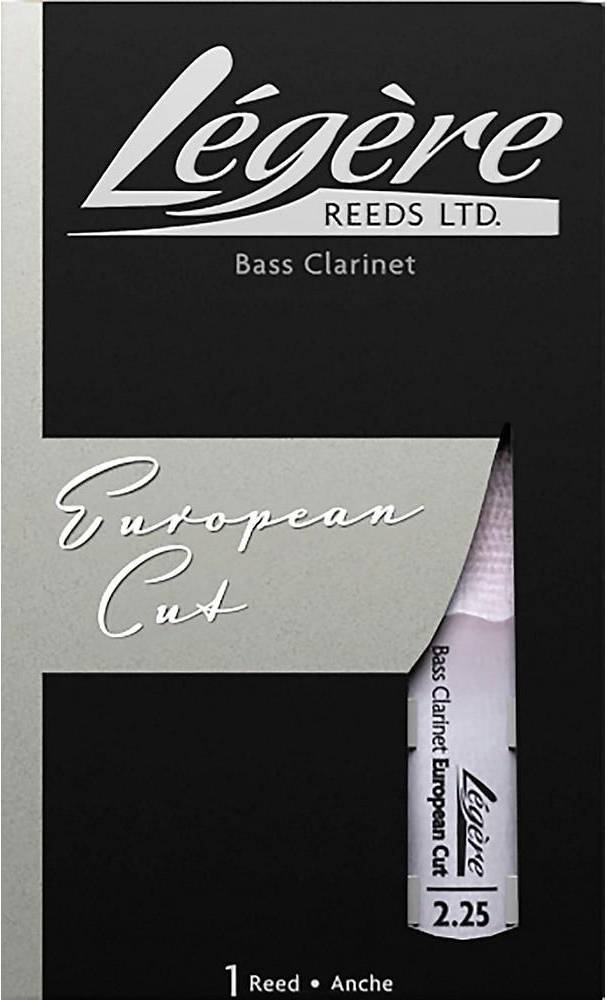 Legere Reeds Bass Clarinet European Cut Reed 2.25