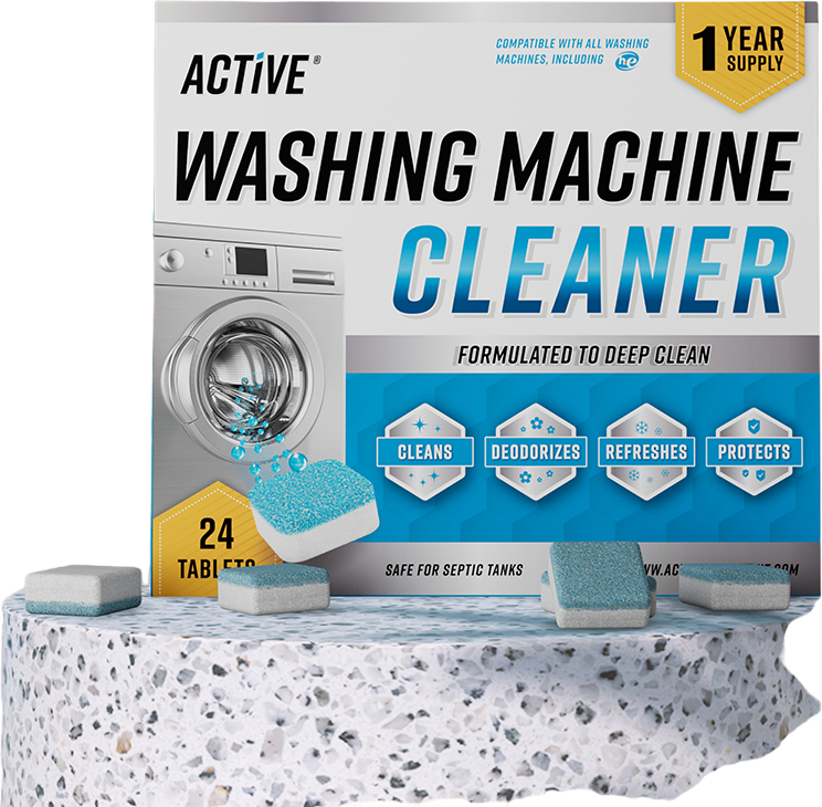 Top load washing machine Active Washing Machine Cleaner & Descaler 24-pack