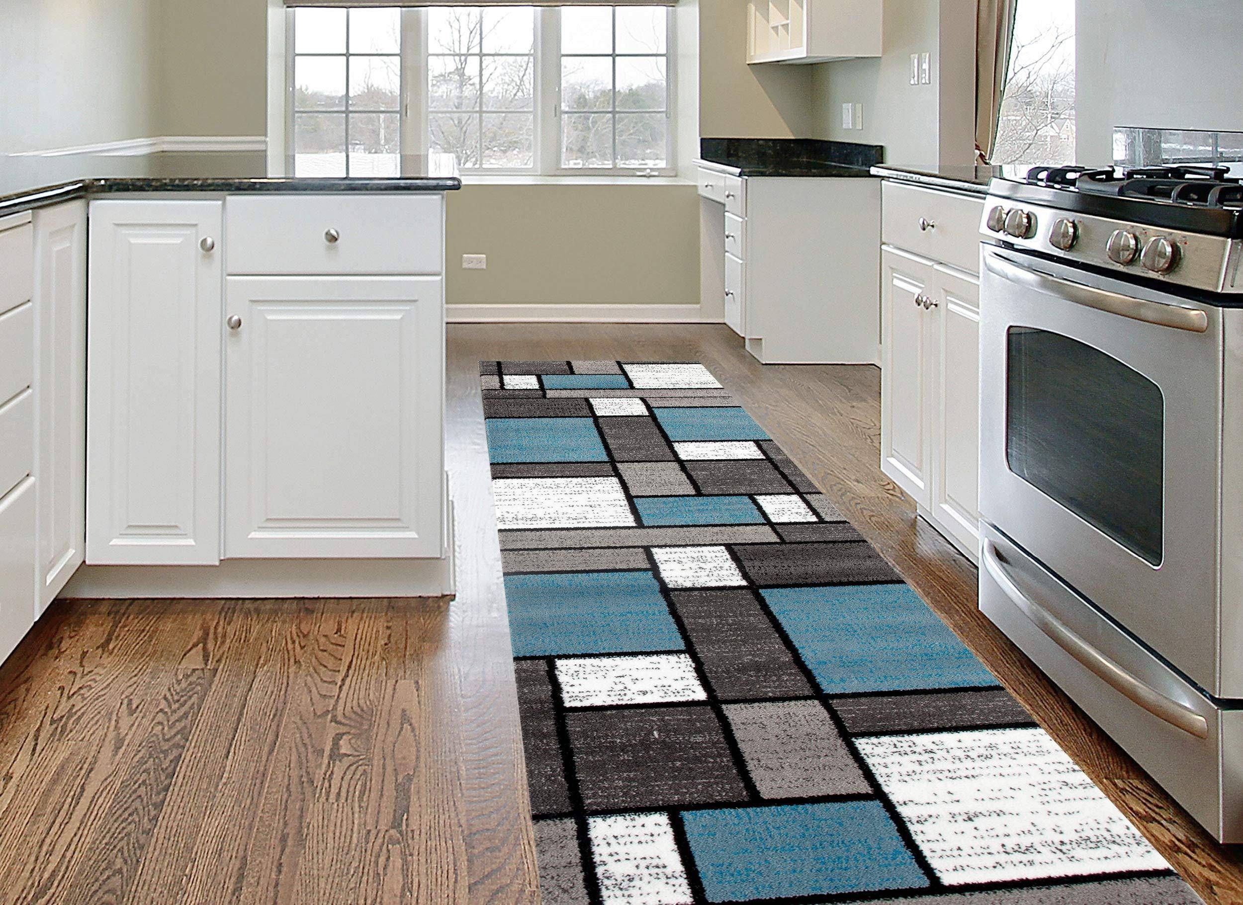 World Rug Gallery Florence 2 Multicolor, Blue, Gray