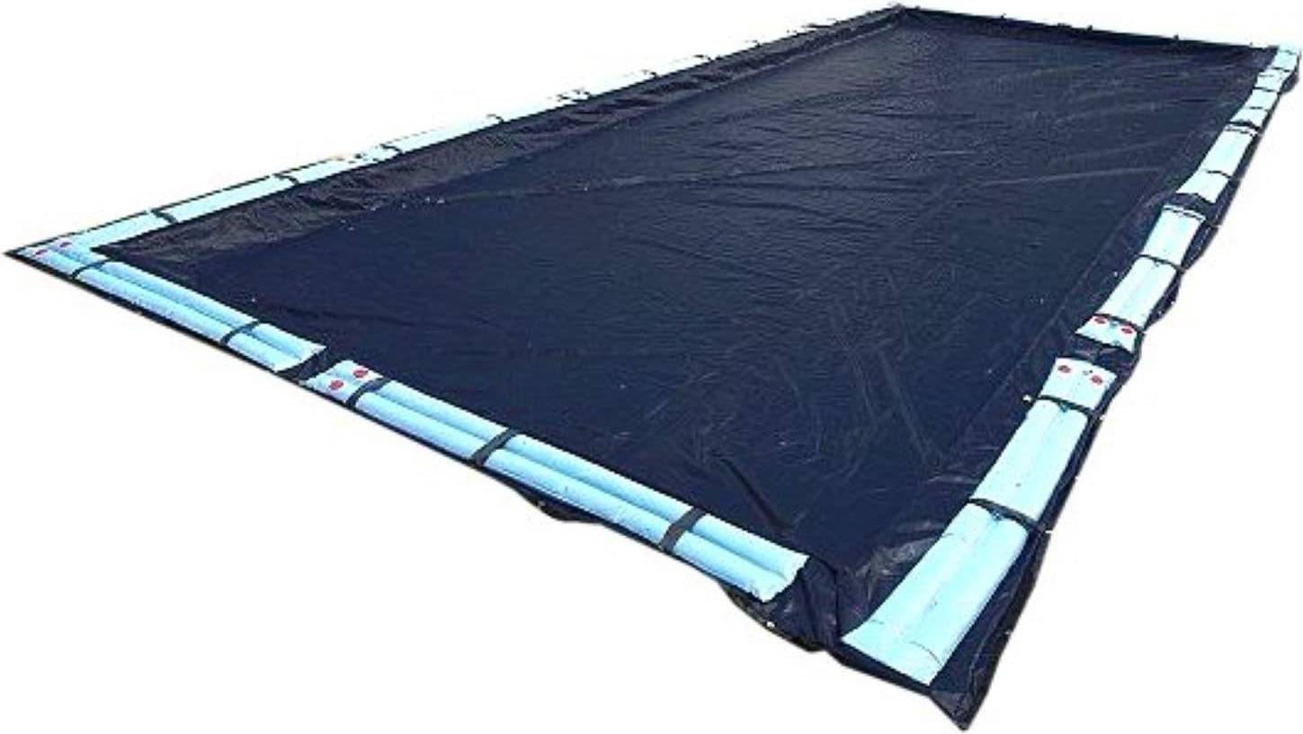 SuperGuard Rectangular In-Ground Pool Winter Cover, 18 by 36-Feet