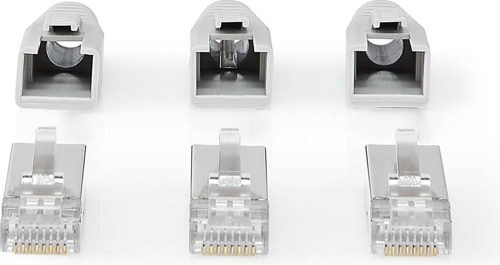 Nedis RJ45-stik RJ45 Pass Through Fast/strenget FTP CAT6a