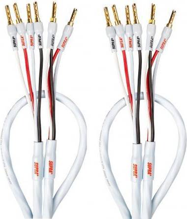 Supra Rondo 4x2.5 CombiCon Bi-Wire Stereo, 2x2