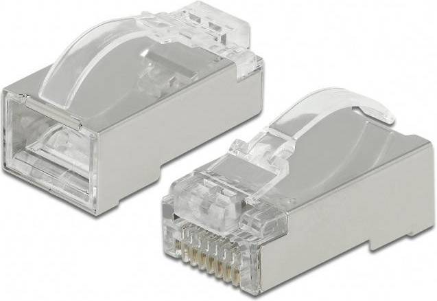 DeLock RJ45 Crimp+Cut+Curve Modularstik STP