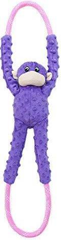 ZippyPaws RopeTugz, Squeaky and Plush Rope Tug Dog
