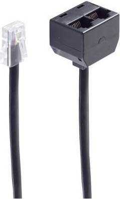 ISDN Adapter [1x RJ45 8p8c plug RJ45 8p8c socket] 0.1