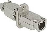 Interruptores y enchufes DeLock Conector RJ45 de Red Cat.6a